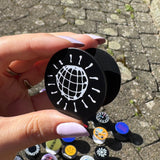 Black Disco Pop Socket