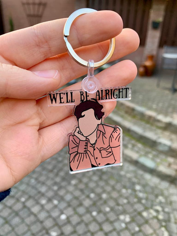 We'll Be Alright Keychain